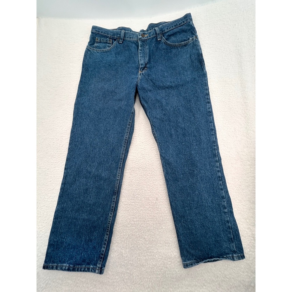 Wrangler Five Star Premium Denim Regular Fit Straight Leg Jeans 38x28 96501DS
